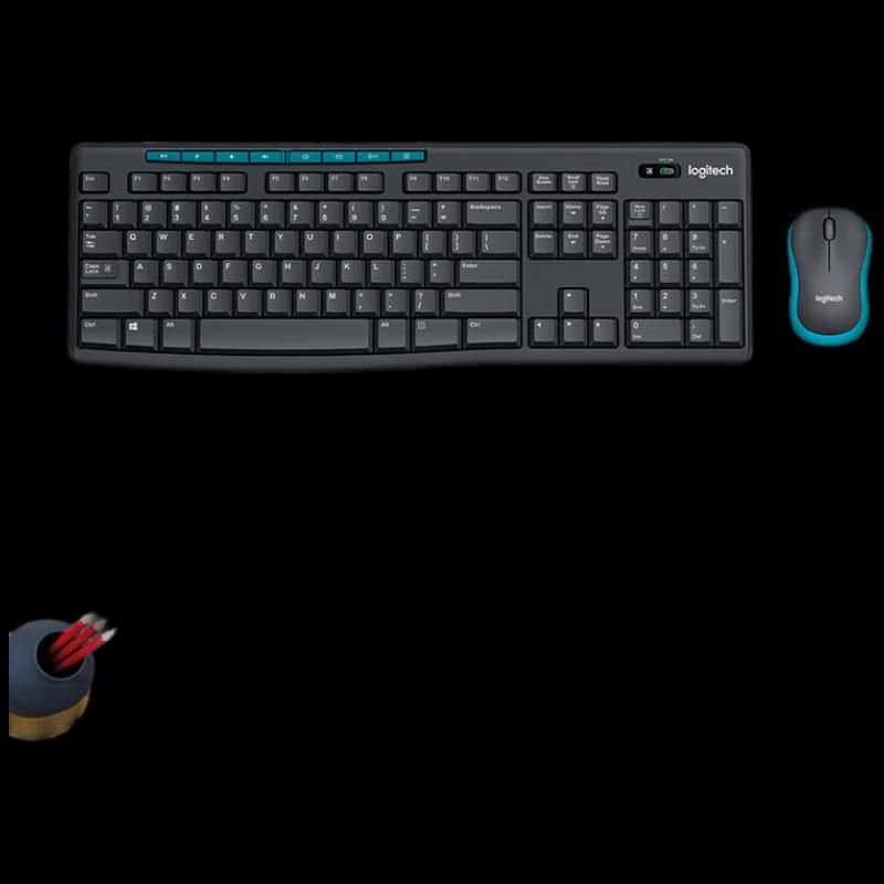 

Logitech MK275 Wireless Keyboard and Mouse Combo