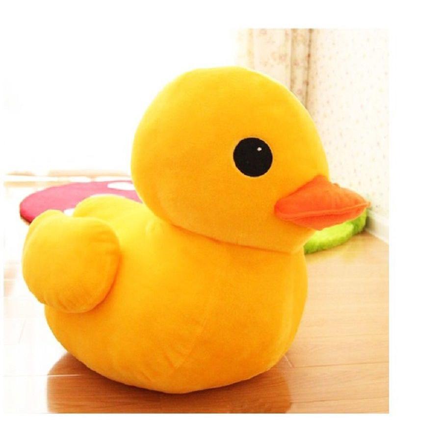 20cm 8" Lovely Yellow Duck Stuffed Animal Plush Soft Toy Perfect Pillow Gift