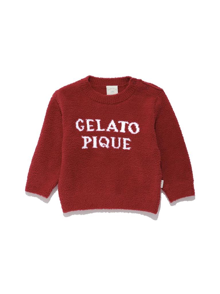 Gelato Pique BABY Airy Moko Logo Pullover PBNT254437 RED 80
