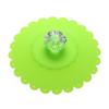 1PCS Lace Silicone Diamond Cup Lid Dustproof Leakproof Reusable Silicone Diamond  Seal Cover Thermal Insulation Cup Cover