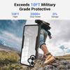 For Samsung Galaxy A07 Case Acrylic+TPU Clear Phone Cover with PET Screen Film