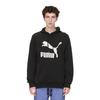 PUMA Essentials Fleece Hoodie 'Black White' Men's 531369-01