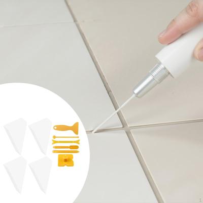 26Pcs Tile Grout Bag Reusable with Caulk Tool Edges Cleaner Versatile Wear Resistant Hand