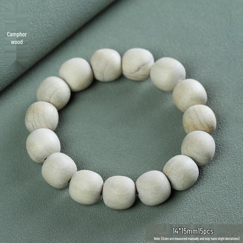 Temple Sandalwood Multi-Treasure Buddhist Rosary Beads Bracelet - Wenge Accessories Gift
