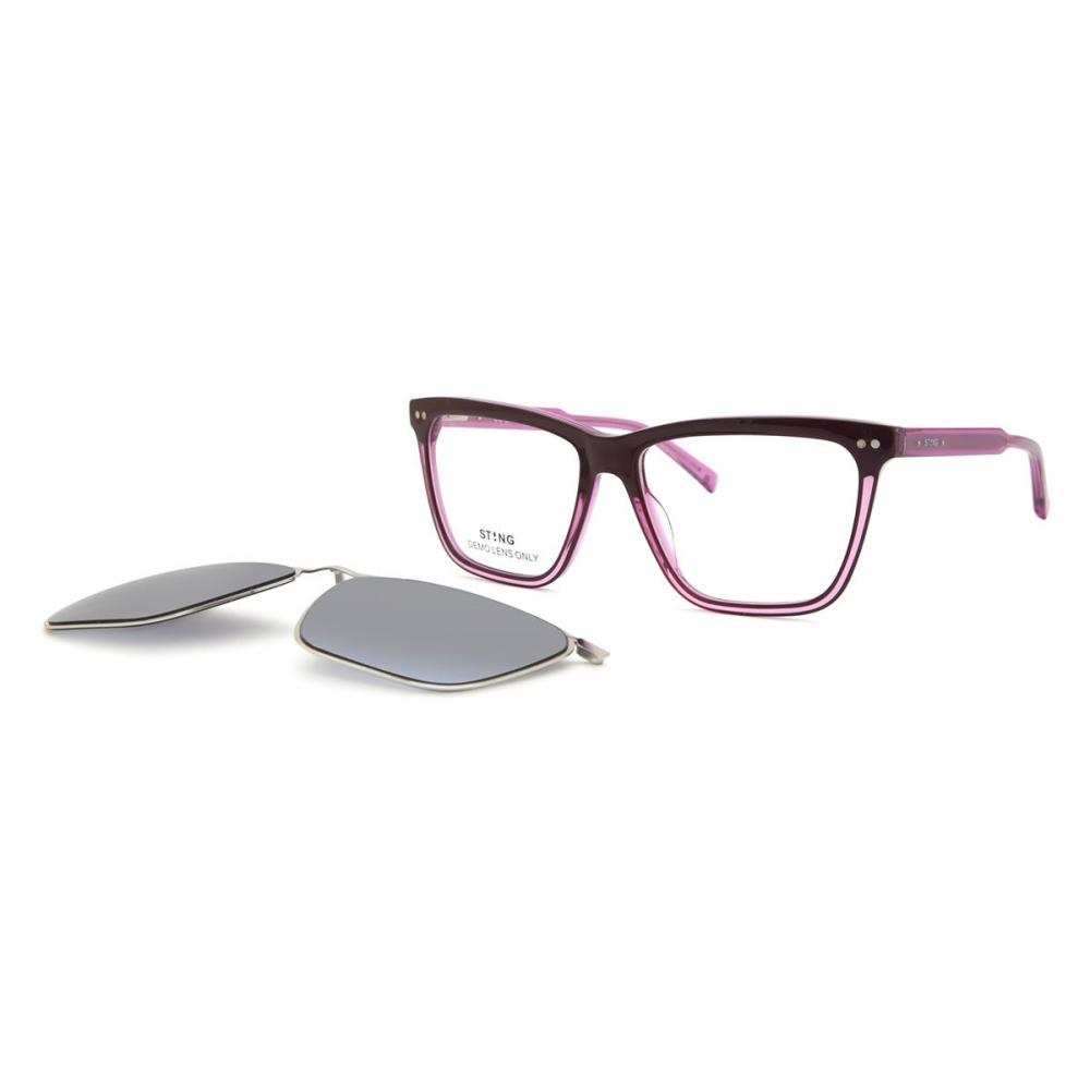 Sting Ust453 With Clip On 06ul Unisex Eyeglasses