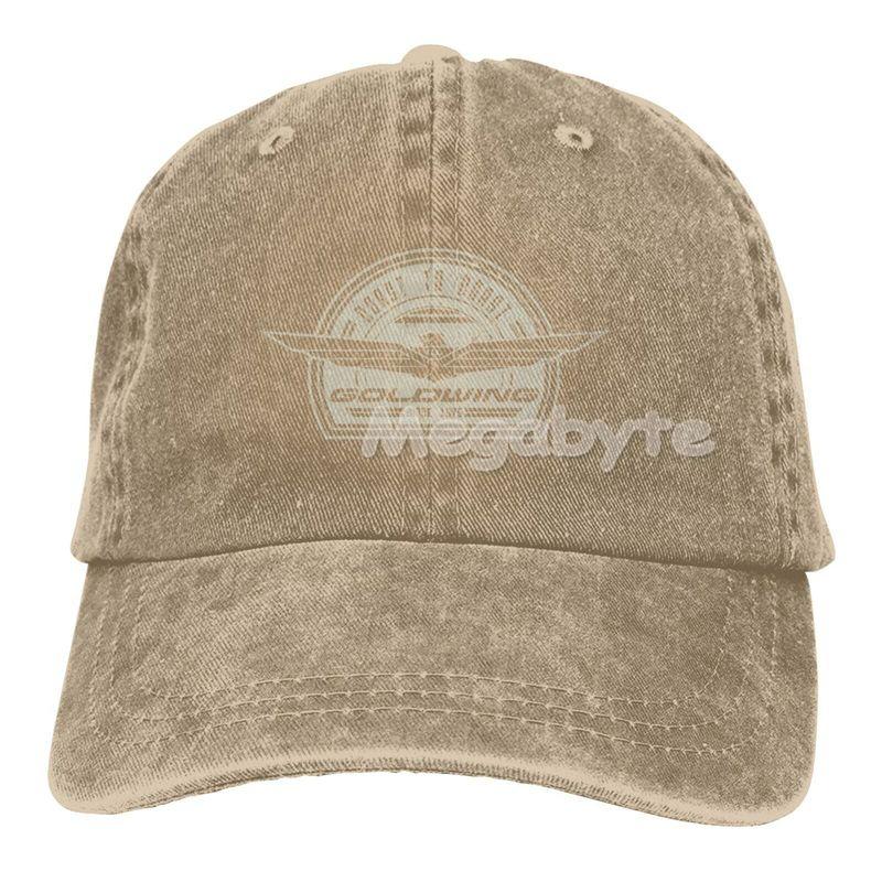 One Nation Design Goldwing Retro Sports Cool dospělá džínová čepice s venkovní neformální sportovní čepicí černá
