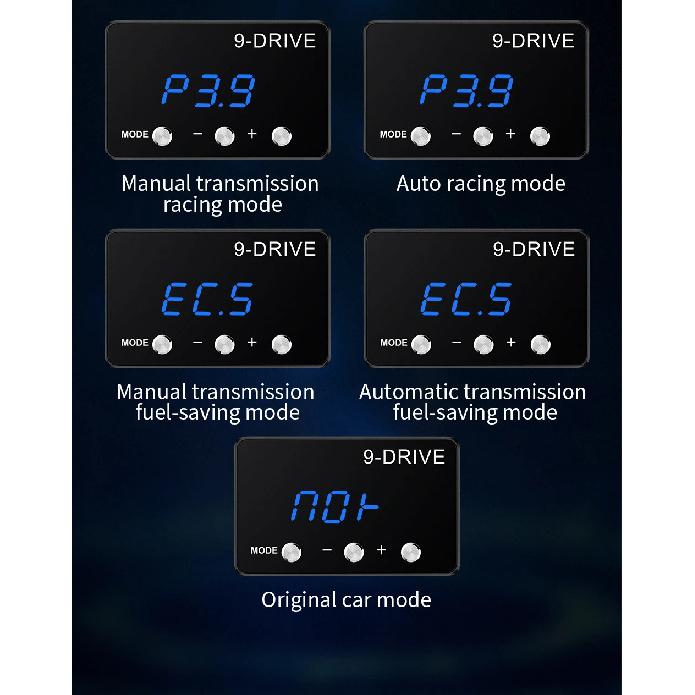 F1 Car Electronic Throttle Controller Racing Accelerator Potent Booster For Dodge For Chrysler Tuning Parts Accessory