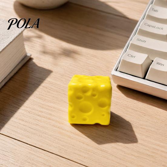 Stress Relief Tool Fake Cheese Squeeze Toy, Anxiety Cube Sensory Slow Rising Toy Pinch Home Office Relaxation Food