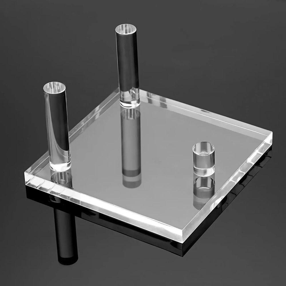 Klarer Displayhalter Acryl Korallenhalter Haushaltswaren Display Staffelei Ständer Sammlerstücke