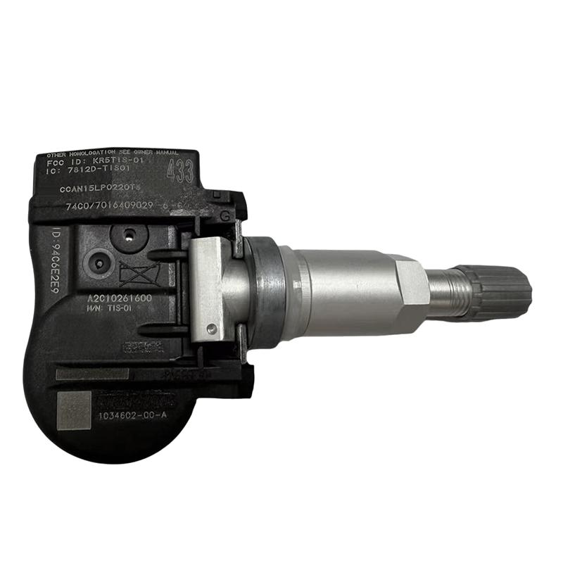 Car TPMS Tire Pressure Sensor 4Pcs Pack 103460200A 1034602-00-A For Tesla Model 3 Model S X(2015- 2025) Tyre Sensor 433Mhz