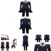 Polyester Blend Fabric Hell Boss Cosplay Suit Halloween Performance Costume