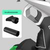Leiser Laubsauger mit 2 Akkus Ladegerät für verlängerte Reinigungszeit Ergonomischer Griff Für die Schneeräumung