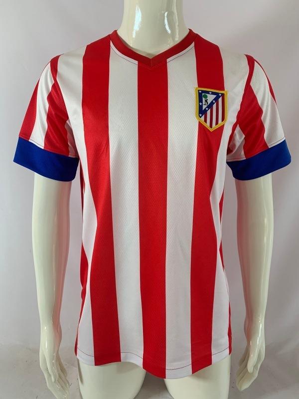 Retro Explosion, Atletico Madrid Short-sleeved Jersey Football Jersey Fan Version Football Jersey