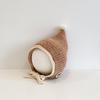 Infant Hats Autumn and Winter Warm Ear Protection Knitted Hats Boys and Girls Cute Bag Head Windproof Wool Hat Tide