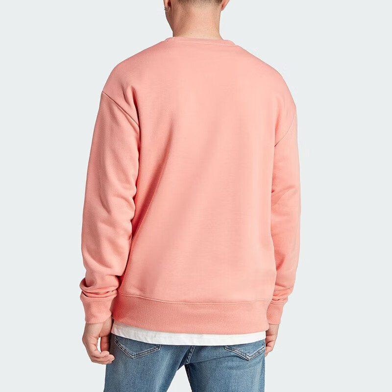 adidas Sweatshirts Unisex Pink Crew Neck Moderate Regular IN9471
