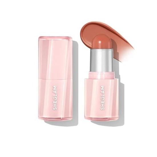 SHEGLAM Buttery Bliss Rouge na tvář v tyčince Štětec - Rose Ritual