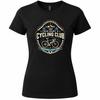 Personalised Womens Cycling Club T-Shirt Custom Name Year Cyclist Gift Idea Bike
