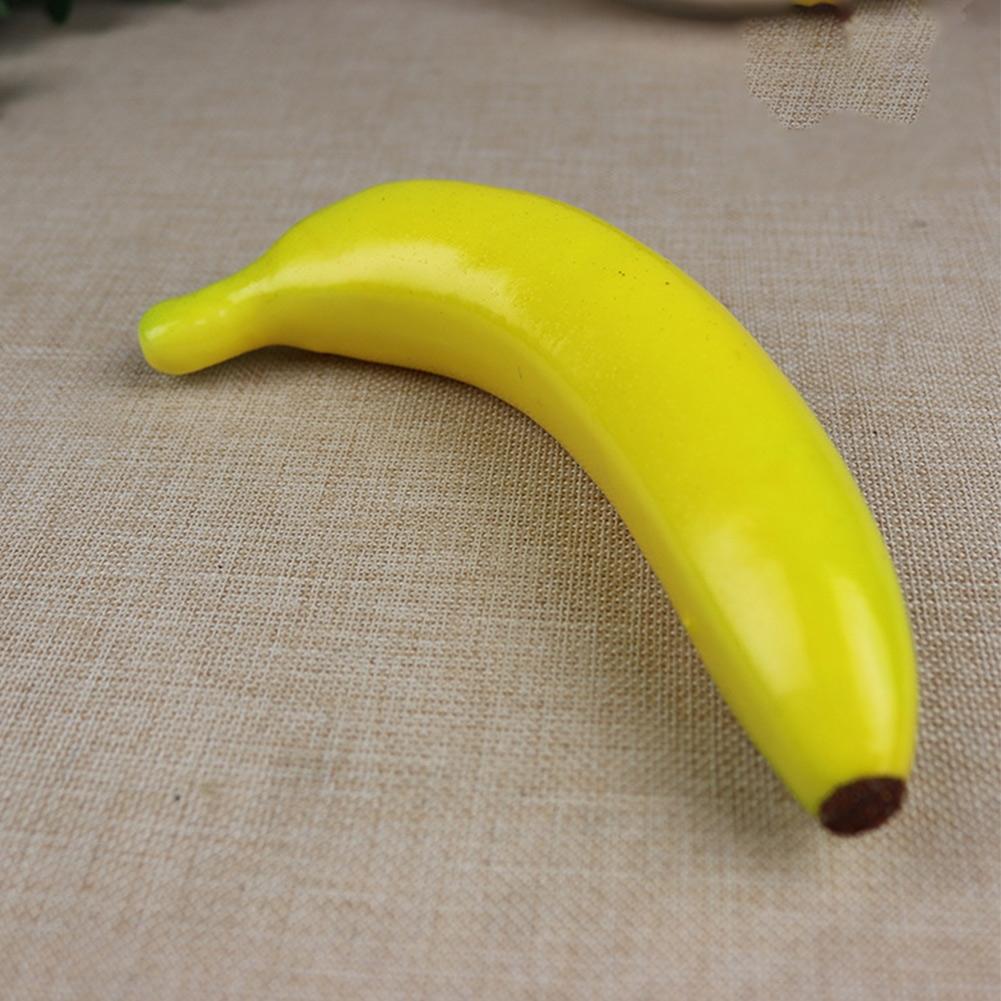 Yellow Artificial Banana Foam For Film Set Photography Props