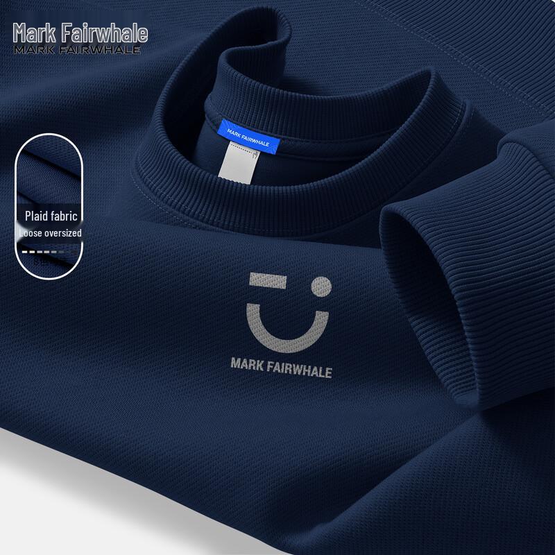 Mark Fairwhale Men's American Smile Loose Fit Sweatshirt