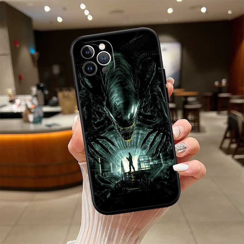 RE3 Aliens vs Predator Xenomorph New High-End Shell Phone Case for Redmi Note 13 14 Pro+ Plus A3 A3X 13X 13C 13R 14S 14C 14R