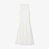 [Lacoste] Women's V-Neck Sleeveless Pleated Dress EF8849-56G70V