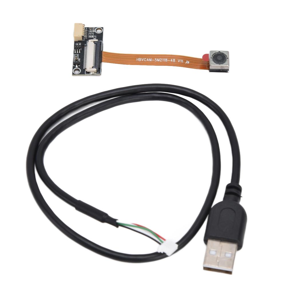 USB Camera Module OV5693 5MP Auto Focus 76° Wide Angle for WinXP Security Monitoring