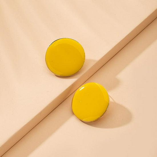 European Street Style Women's Trendy Stud Earrings - Versatile, Simple, and Popular Internet Celebrity Drops