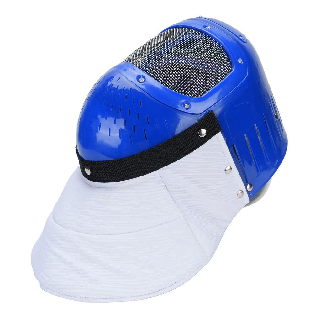 Kids Fencing Face Guard Breathable Metal Mesh Helmet Protective Cover for Foil Sabre Epee Use