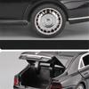 1/24 Aurus Senat Alloy Limousine Luxy Car Model Diecast Metal Bulletproof Vehicle Car Model Simulation Sound Light Kids Toy Gift