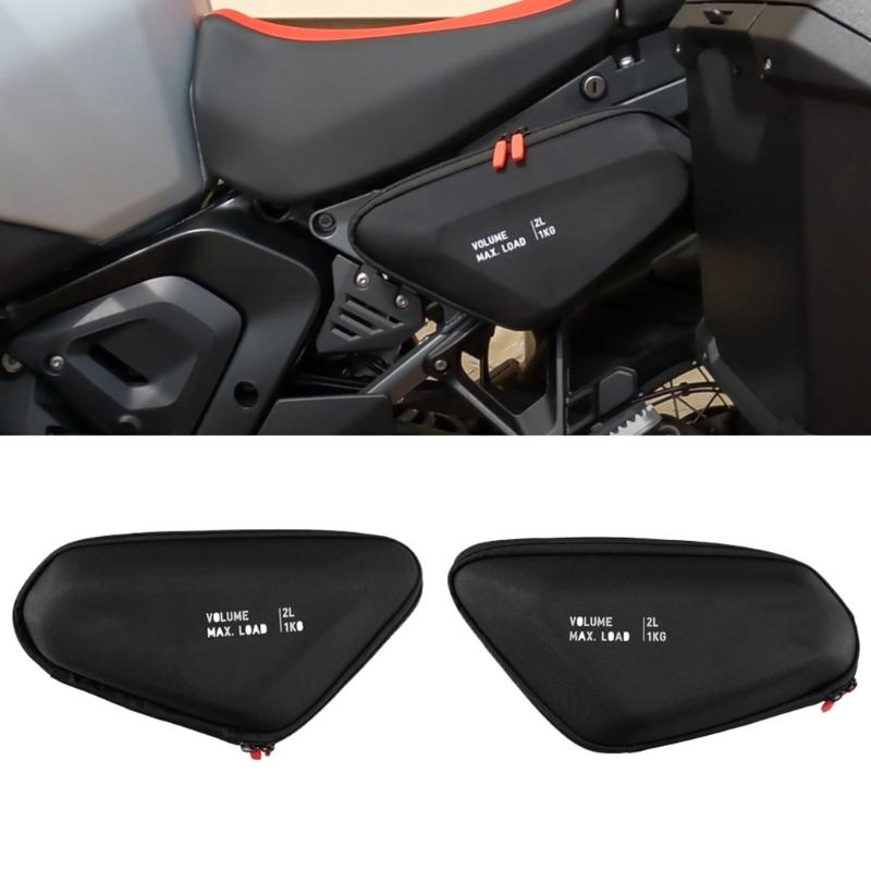 Wasserdichte Motorrad-Seiten-Aufbewahrungstasche Sicheres Befestigungsdesign Reflektierende Sicherheit Für R1300GS Tägliches Fahren