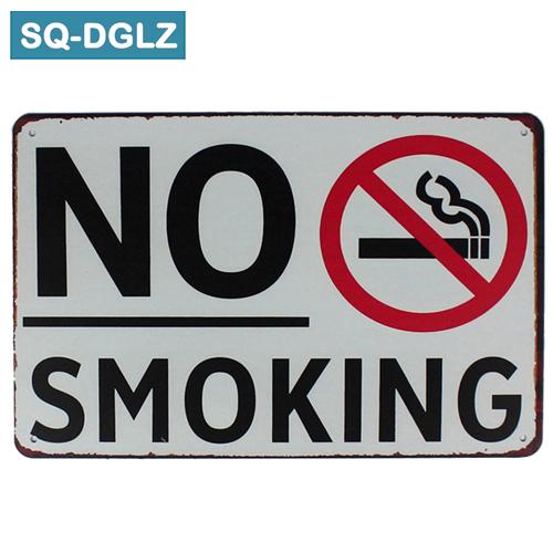 [SQ-DGLZ] NO PHOTOGRAPHY & No Smoking Metal Sign Wall Decor Tin Sign Vintage Metal Signs Home Decor Painting Plaques Art Poster