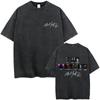 Washed Vintage Rapper The Weeknd Tshirt Hurry Up Tomorrow 2026 T Shirt Men Women Hip Hop Fashion Pop Music Tshirts Streetwear