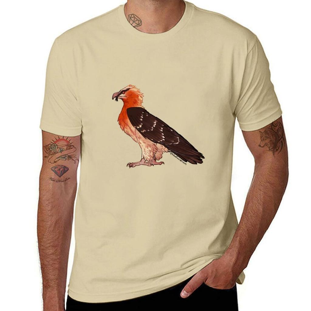 bearded vulture T-Shirt boys whites quick-drying plus size tops funnys mens t shirts