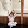 Kids Cotton Lycra Pajamas Set A Skin-friendly Long Sleeve Winter Homewear Boys Girls