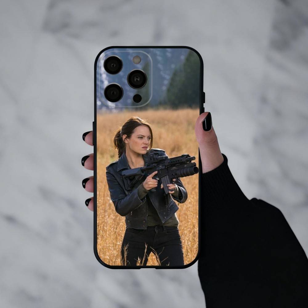 Oscar-Winner E-Emma S-Stone Phone Case Silicone Soft For IPhone 17pro 16 15 14 13 12 11 X XR Plus Pro Max Plus