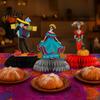 Festival-Atmosphäre Tischdekorationen 3 Stück Tag der Toten Schädel Waben-Dekoration, 6 Stile Zucker Traditionelle Mexikanische Fiesta Party-Mitgebsel Figuren für