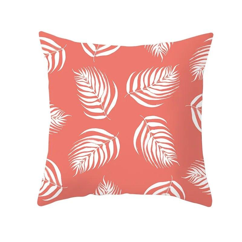 Living Coral Pillow Case   Peach Home Throw  Cover Cushion