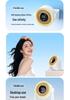 Compact USB Desktop Fan with Digital Display - Silent High-Speed for Office & Home
