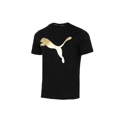 Allenamento Corsa Fitness Traspirante Casual Sportiva Girocollo Manica Corta T-Shirt Uomo Top Nero 532787-01