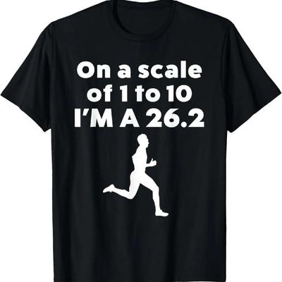 Vtipné tričko pro běžce maratonu pro muže nebo teenagery