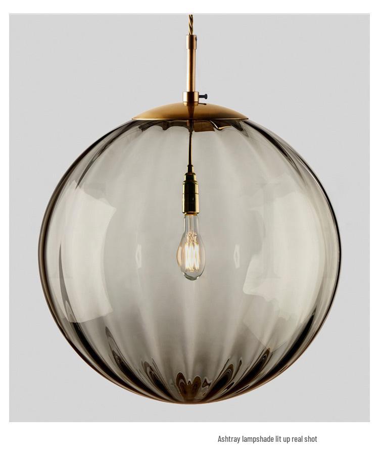 Nordic Style Glass Single Pendant Lamp for Restaurant or Home
