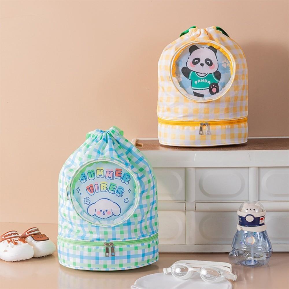 

Waterproof Children s Swimming Bag Dry Wet Separation Swimm Storage Bag Water Sports bear