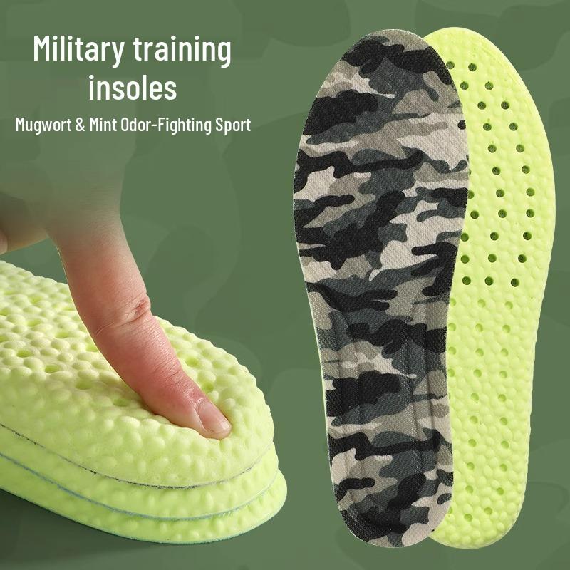 Newcomer 0.5 Military Training Comfort Insoles – Anti-Fatigue & Deodorizing for University Training