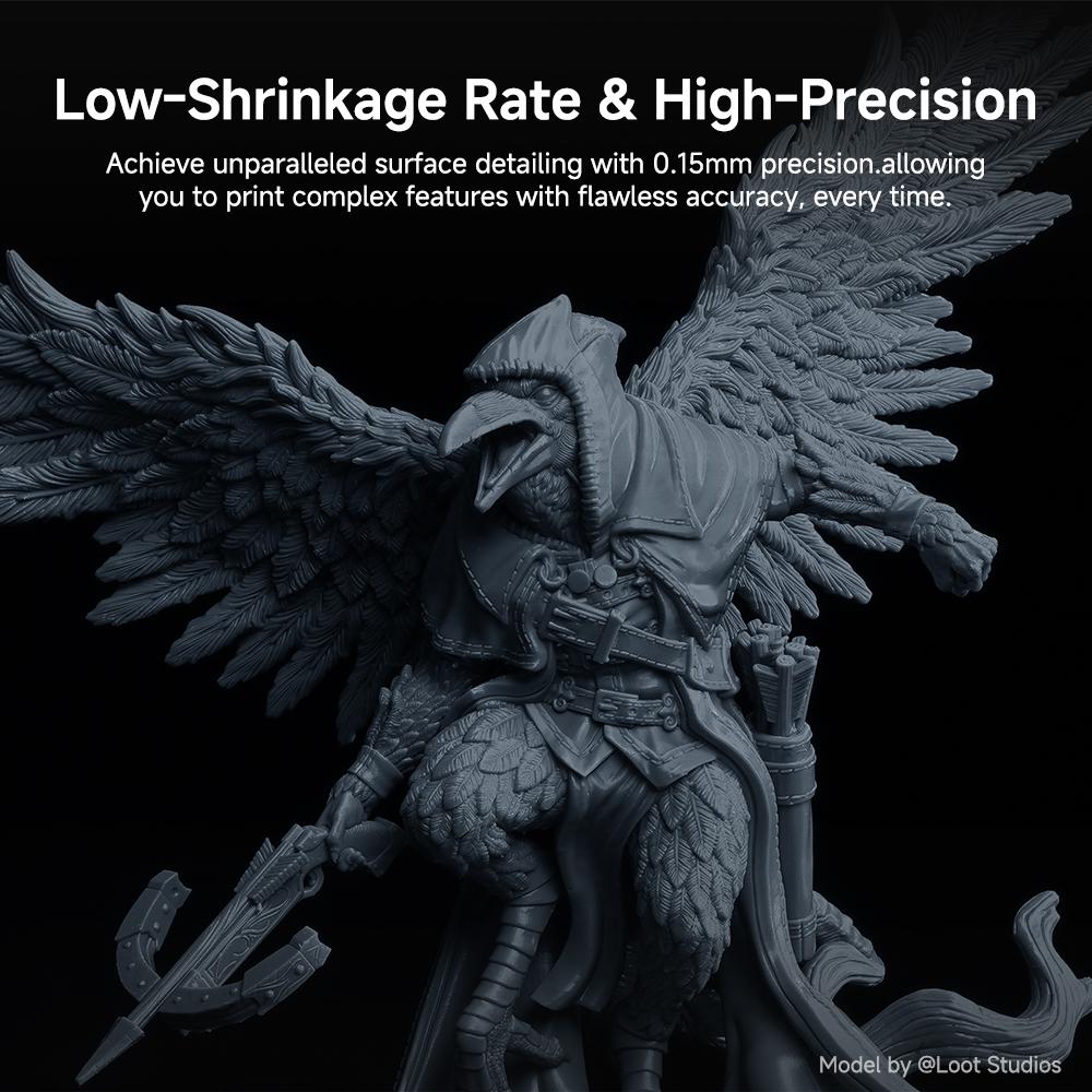 Impresoras 3D de Resina Lavables con Agua Anycubic Resina Lavable con Agua 365-405nm para LCD DLP Photon M3 Plus Max 7K mono 6K Impresión