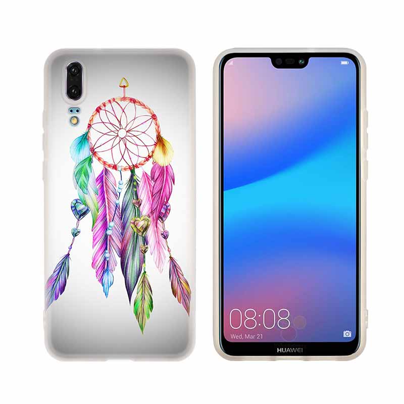 Dream Catcher Mandala Chakra TPU Soft Phone Case For Huawei P50 P40 P30 P20 Pro Lite P30lite P50lite P Samrt Z 2020 2019 Cover