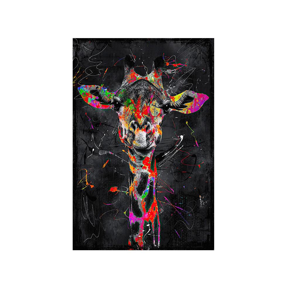 Abstract Lion Canvas Art Plagáty a grafiky Graffiti Umelecké Zvieratá Maľby na stene Art Decor Obrazy do obývačky Cuadro