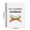 Quran Study Journal Notebook Twin Coil Binding Daily Planner Quran Reading Progress Tracking Journal Notebook 21x14cm