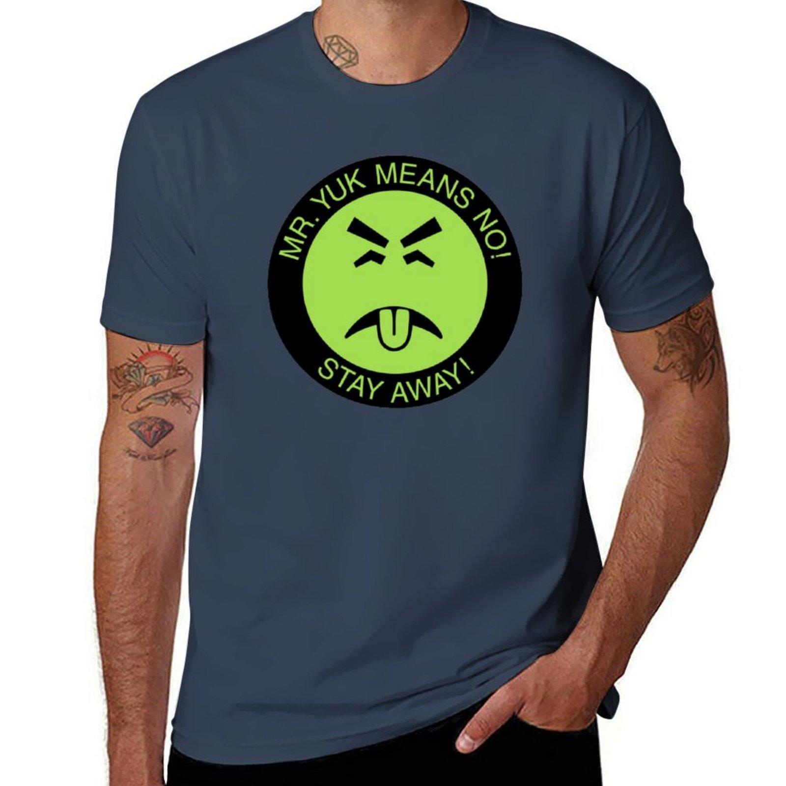 mr yuk TShirt Casual Streetwear Short Sleeve Tee S