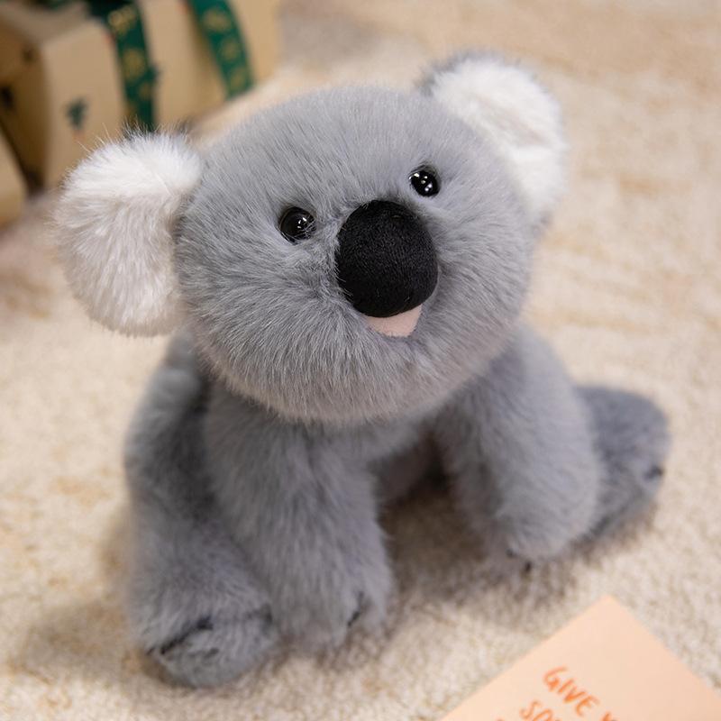 Soft Pose Animal Giant Panda Doll Koala Plush Toy Raccoon Doll Children's Companion Doll Gift