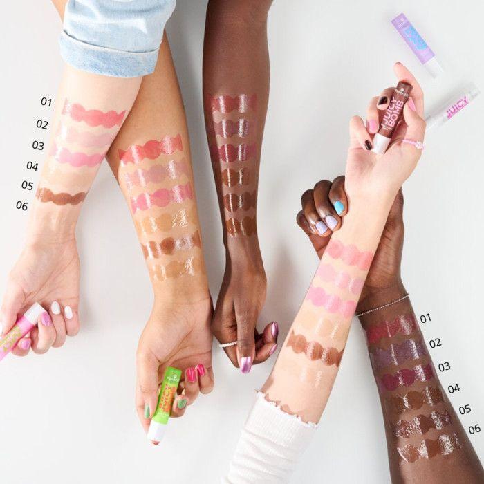 Essence - Lip Balm Juicy Bomb Glossy Butter Balm - 05 Choco-lot To Handle